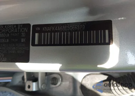 2014 Kia Forte Lx z USA, uszkodzony, nr VIN KNAFK4A68E5066379